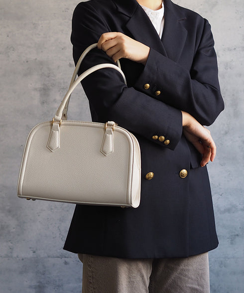 トートバッグ 2室構造 ボストン 手提げ 12-1206